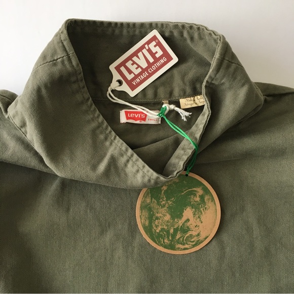 Levis Vintage Clothing Fisherman Smock Handdrawn - Picture 4 of 15